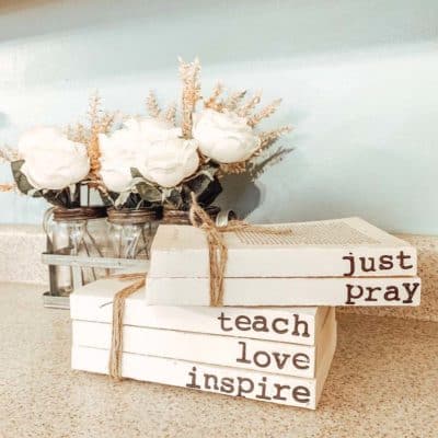 Custom Book Decor by Load of Craft